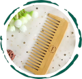 All-Natural Bamboo Hair Comb